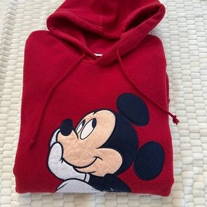 Disney Mickey Red Hoodies